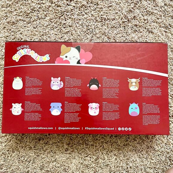 Squishmallows 5-inch Plush 8-pack Assorted Lover Collection (Brand New in Box) - Picture 6 of 6